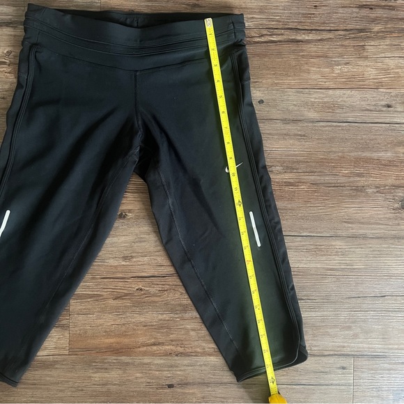NEW Nike Dri-Fit black cropped running pants womens size M new NWT - Picture 10 of 10